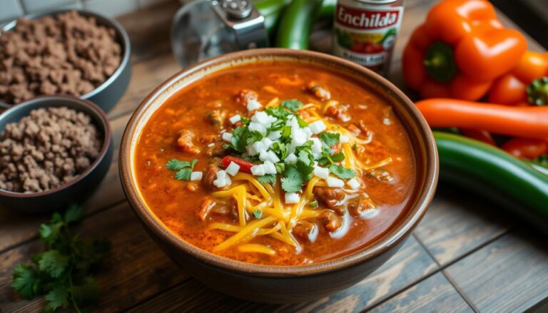 best chili with enchilada sauce